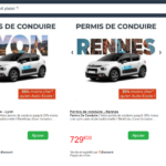 vente permis de conduire Cdiscount