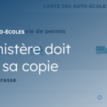 Carte des auto-écoles