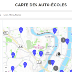 Carte des auto-écoles – dénomination sociale